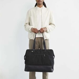 Beis Black Weekender Bag